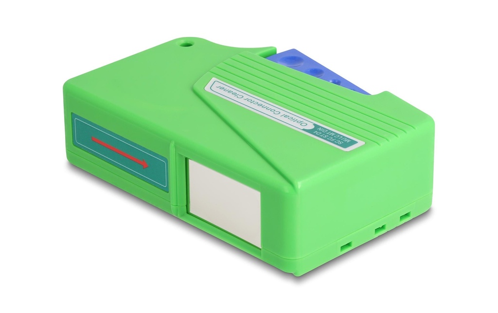 Delock Cassette de nettoyage pour fibres optiques pour les connecteurs