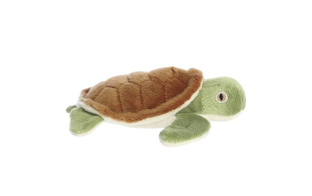 AURORA Peluche Eco Nation Mini Turtle 13 cm