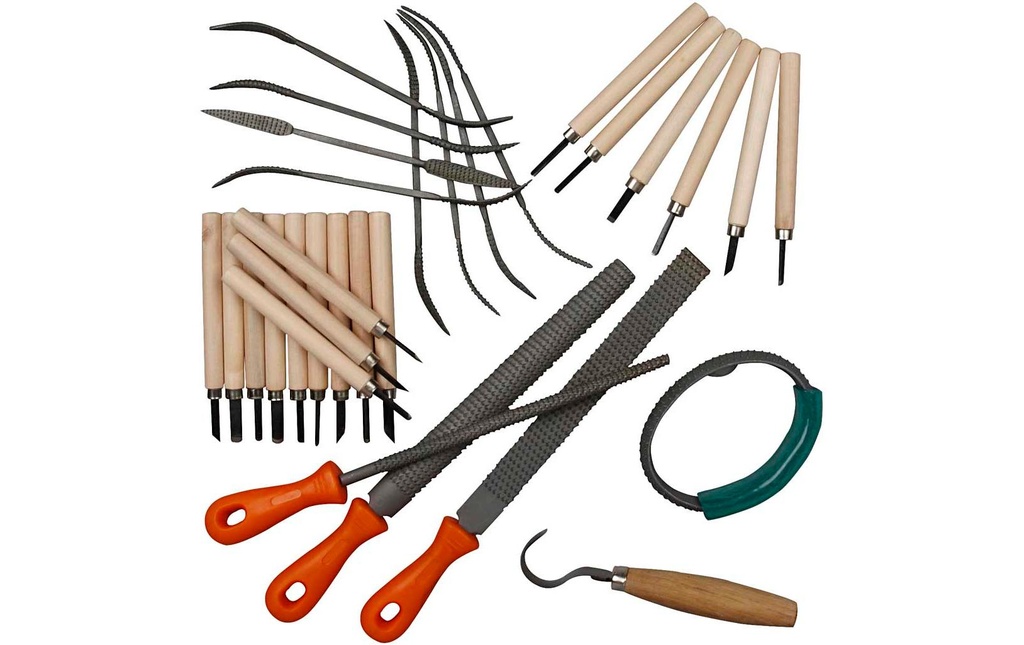 Creativ Company Set d'outils pour la stéatite 32 pièces