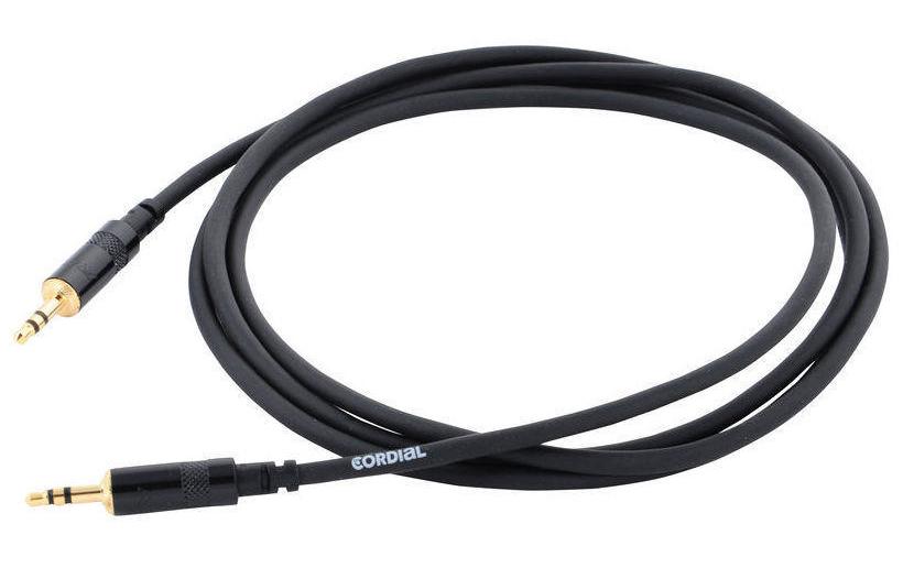 Cordial Câble audio jack 3.5 mm - jack 3.5 mm 0.6 m