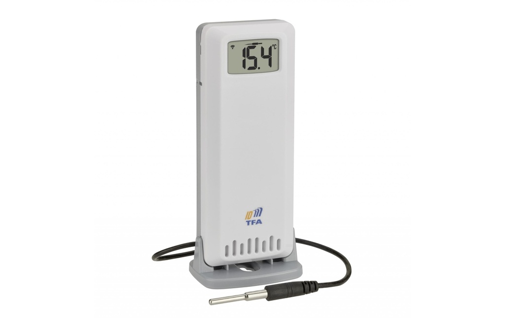 TFA Dostmann Emetteur thermo-hygro ID-A4 Blanc