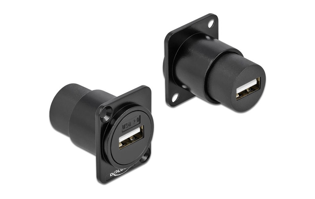 Delock D-Type USB 2.0 Type-A femelle à femelle