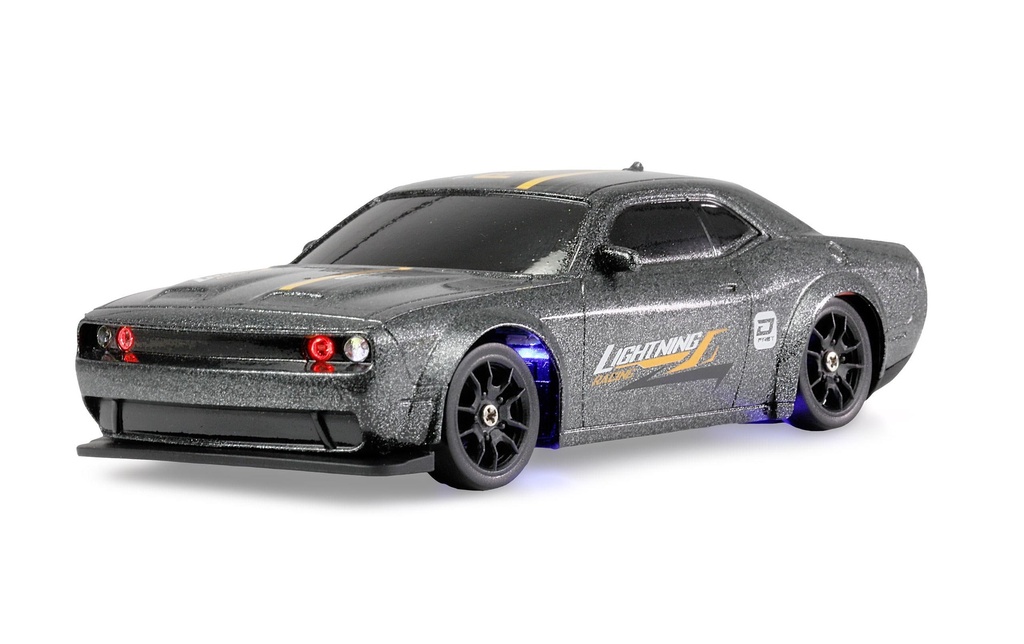 Amewi Drift Muscle Car avec Gyro 4WD 1:43 RTR Gris