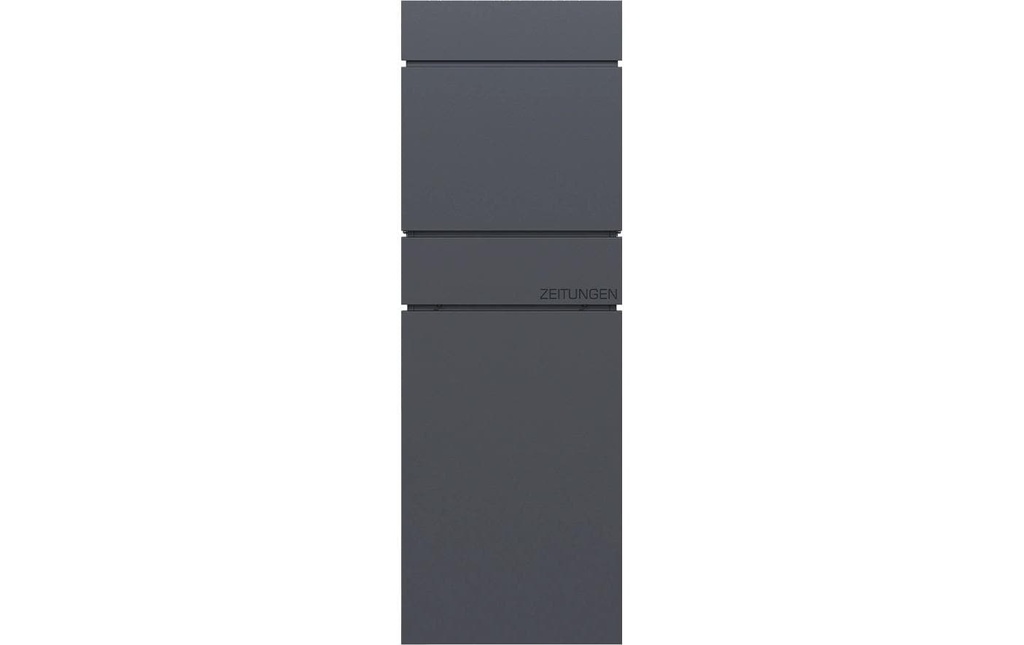 Holmberg Boîtes aux lettres 39.5 x 14.2 x 115 cm Anthracite