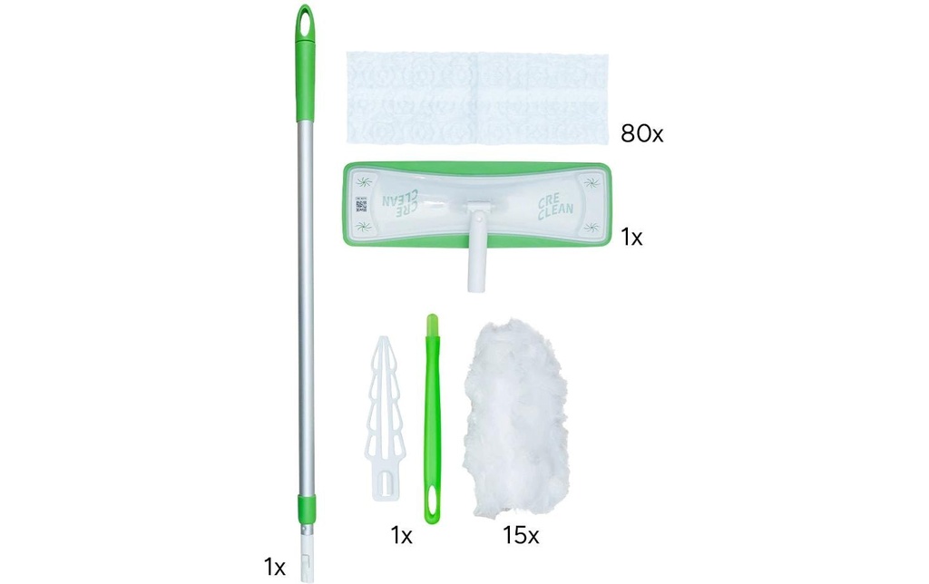 CreaClean Balai à laver Kit de démarrage au sol XL