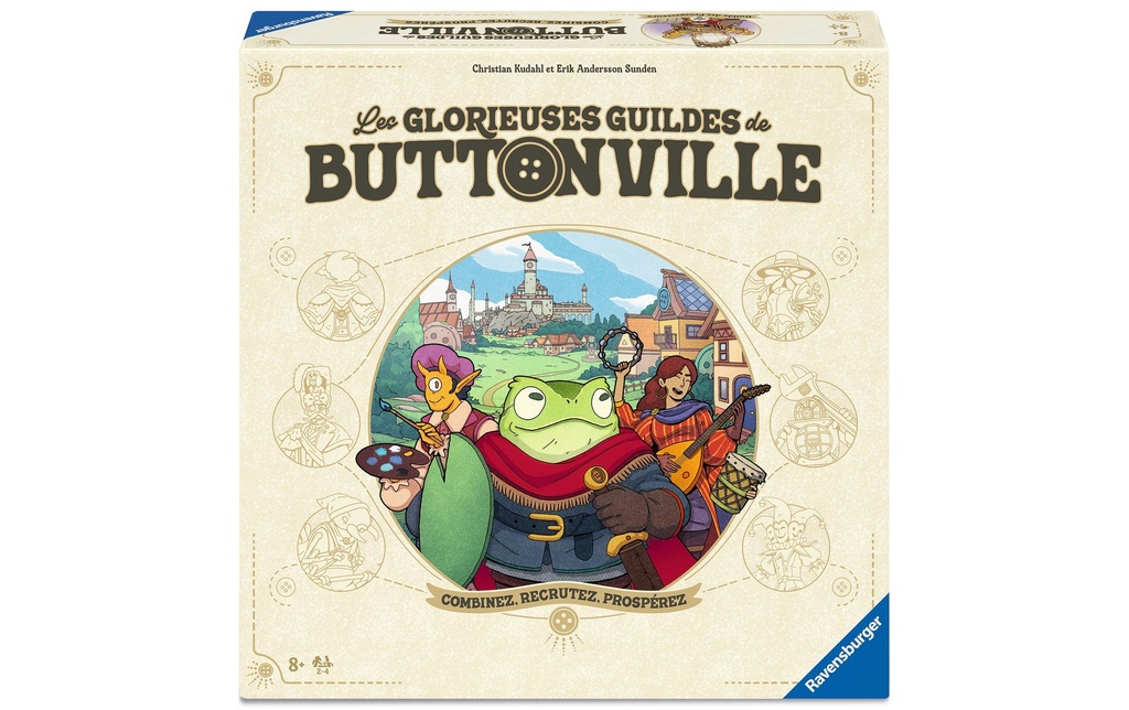 Ravensburger Jeux pour la famille Die glorreichen Gilden von Buttonville -FR-