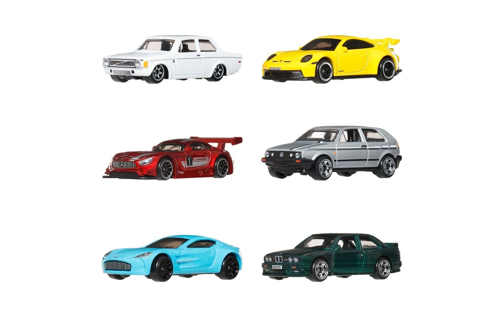 Hot Wheels Action Cars Euro Style Multipack
