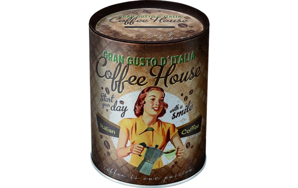 Nostalgic Art Tirelire Coffee Personne
