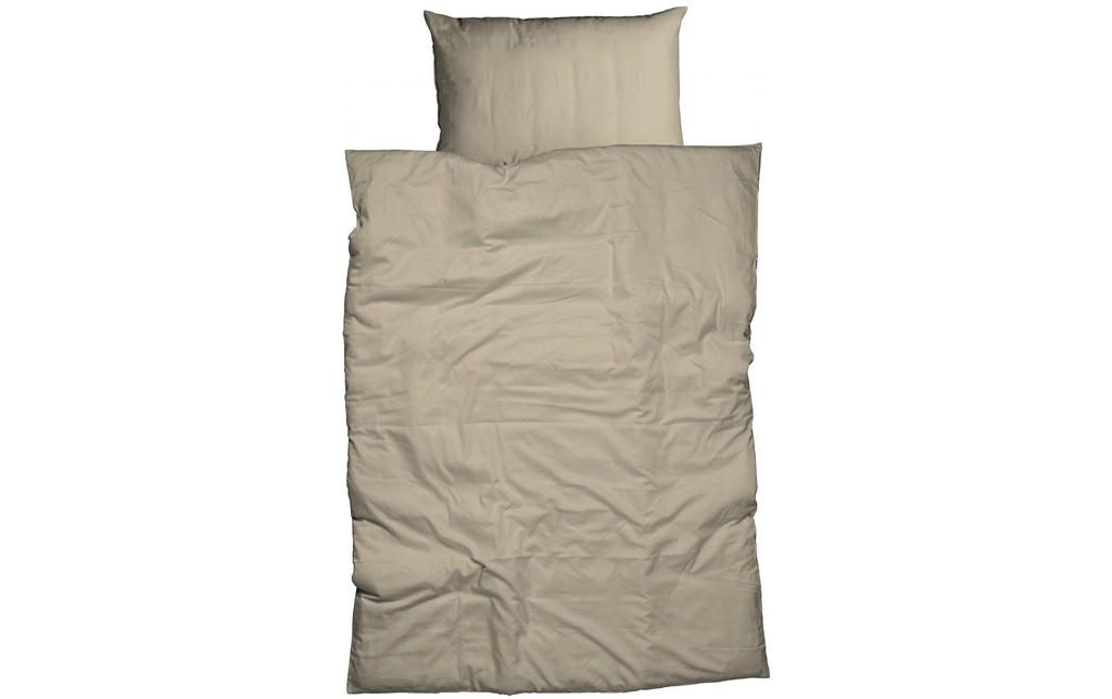Nobilium Taie d’oreiller 50 x 70 cm, Taupe