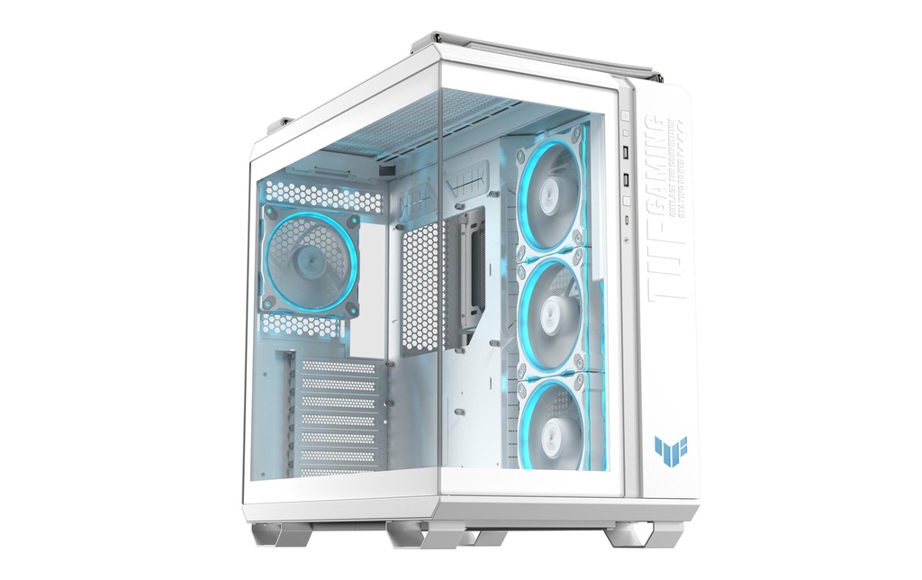 ASUS Boîtier d’ordinateur TUF GAMING GT502 Horizon TG ARGB Blanc