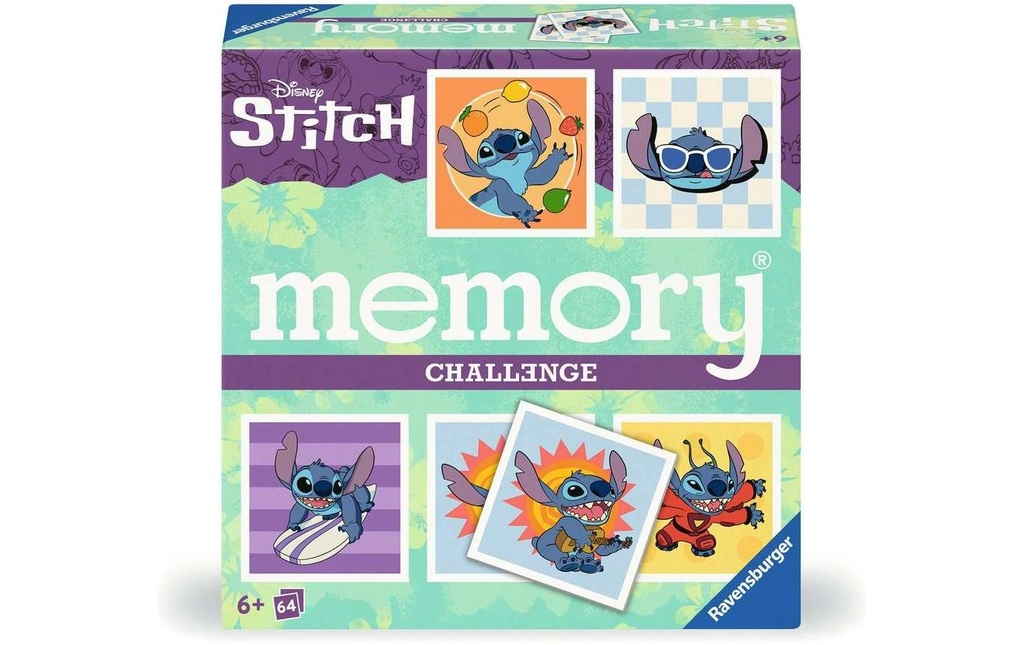 Ravensburger Mémoire Challenge Memory Disney Stitch