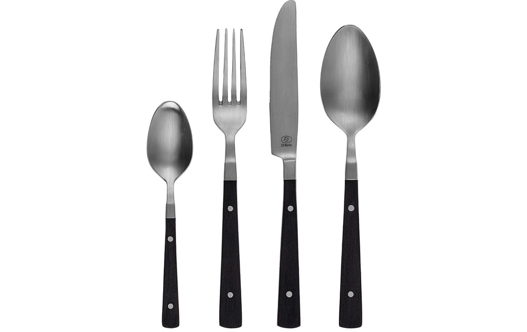 Sola Kits de couverts Image POM Black 24 pcs.