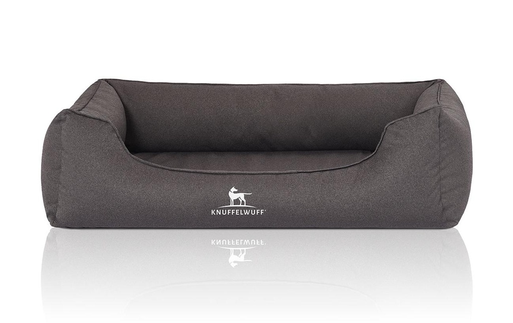 Knuffelwuff Lit Leon Velour XXL, 120 x 85 cm, anthracite