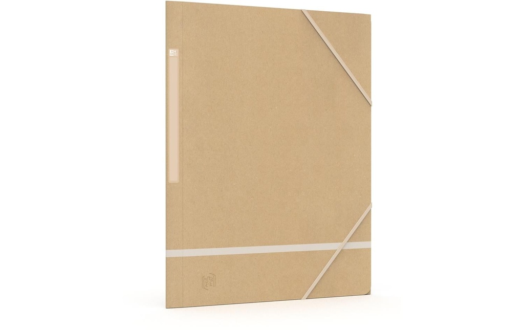 Oxford Portfolio à ruban élastique A4, Beige