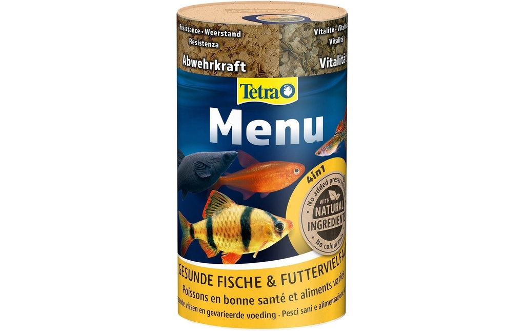 Tetra Aliments de base TetraMin Menu, 250 ml