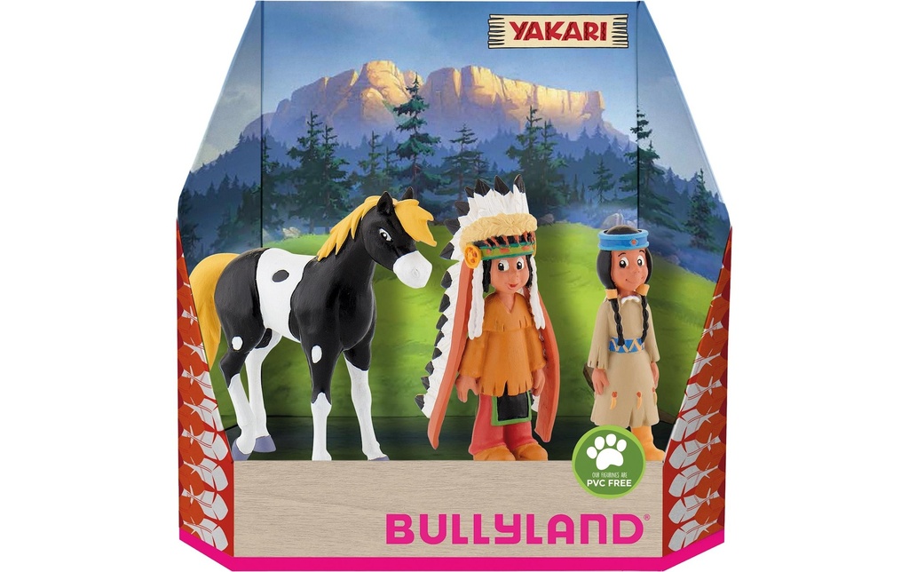 BULLYLAND Ensemble de pions Yakari Lot de 3