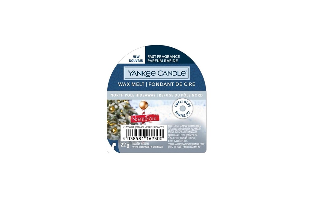 Yankee Candle Signature Plaquettes de cire parfumées North Pole Hideaway