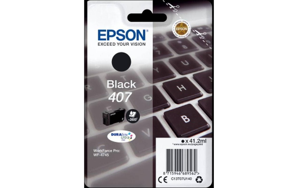 EPSON Epson cartouche 407 black