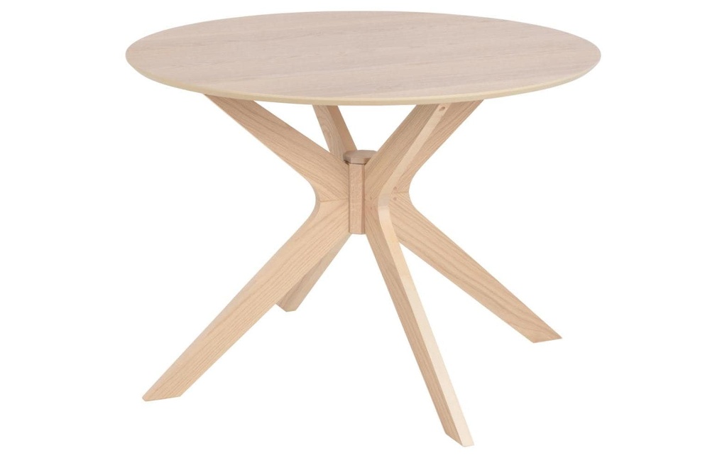 AC Design Table Duncan Marron clair Ø 105 cm