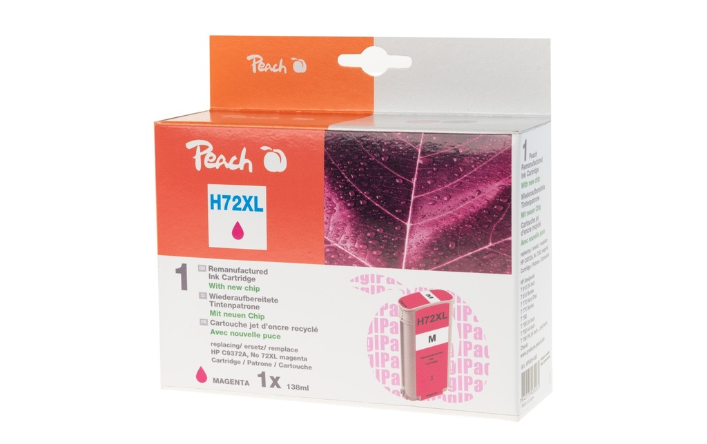 Peach Encre HP No. 72XL (C9372A) Magenta