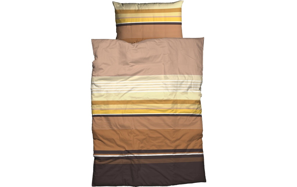 Nobilium Housse de duvet Terrario 200 x 210 cm, Terra