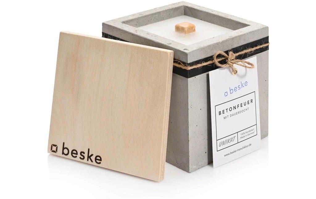 Beske Feu de béton Kea 13 x 13 x 13 cm
