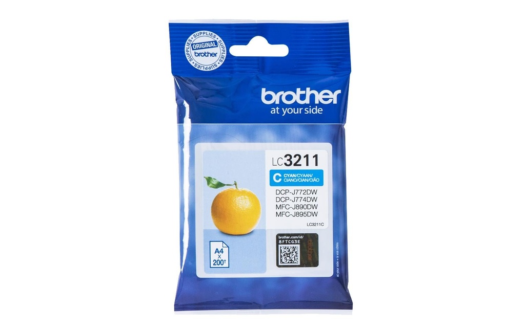 BROTHER Brother cart.encre LC-3211 cy