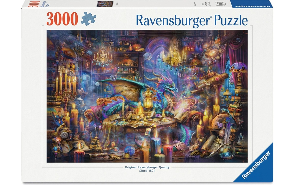 Ravensburger Puzzle La bibliothèque du Dragon