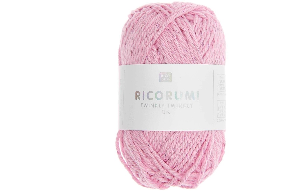 Rico Design Ricorumi Twinkly Twinkly 25 g, rose