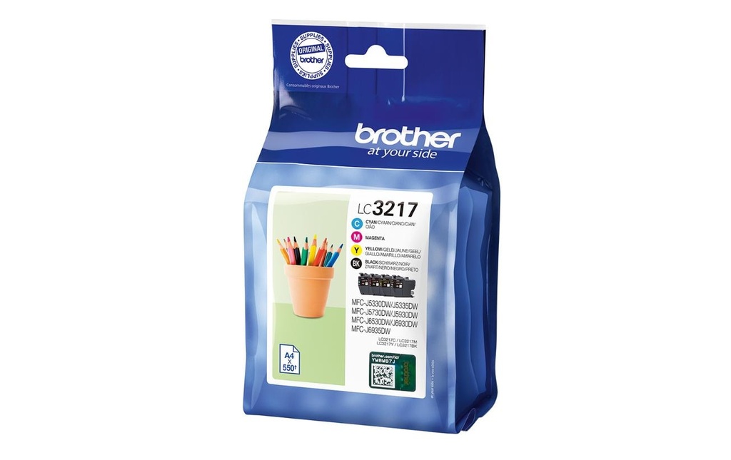 BROTHER Brother cart.enc. LC-3217 bcmy (4 pces)