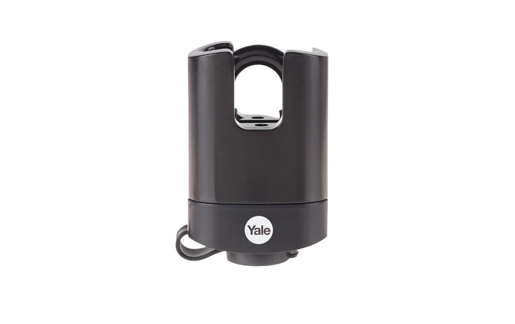 Yale Cadenas Y221B 52/25 Résistant aux intempéries Noir Acier