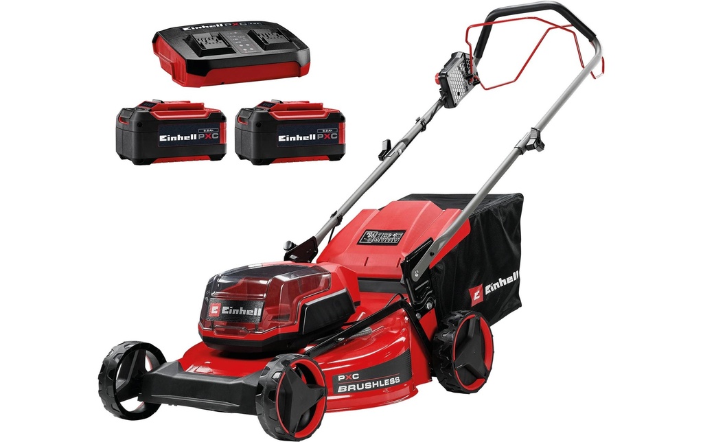 Einhell Tondeuse à gazon sans fil GC-CM 36/51 S Li BL (2 x 5.2Ah)