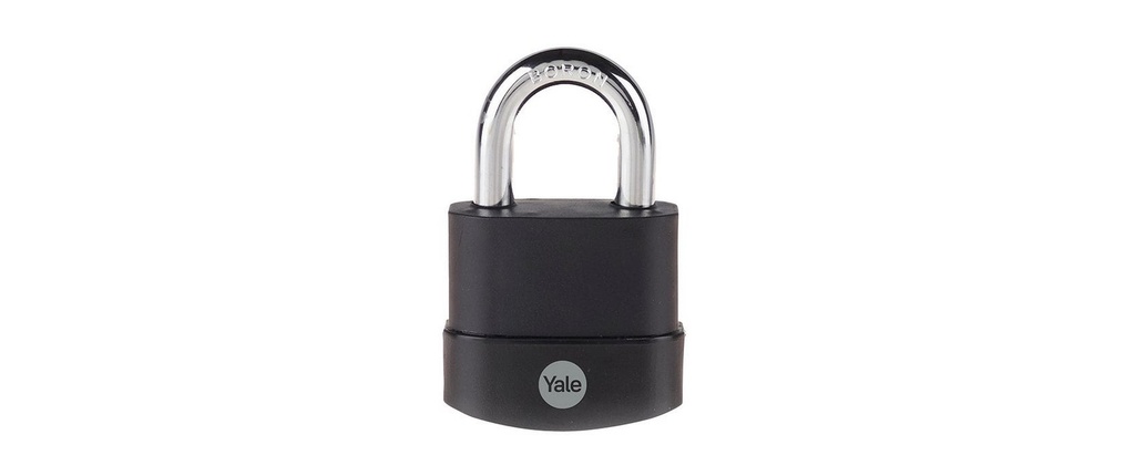 Yale Cadenas Y227B 55/26 Noir Acier