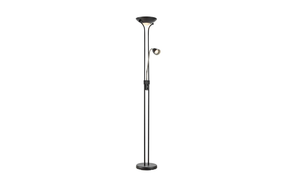 Markslöjd Lampe sur pied MODU 2 flammes Noir 180 cm