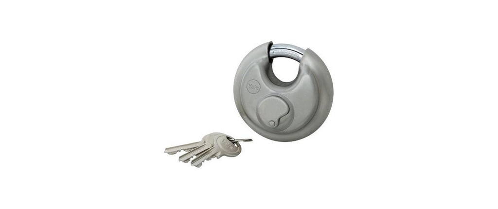 Yale Cadenas YE130 70/18 Argenté Laiton/Acier inoxydable