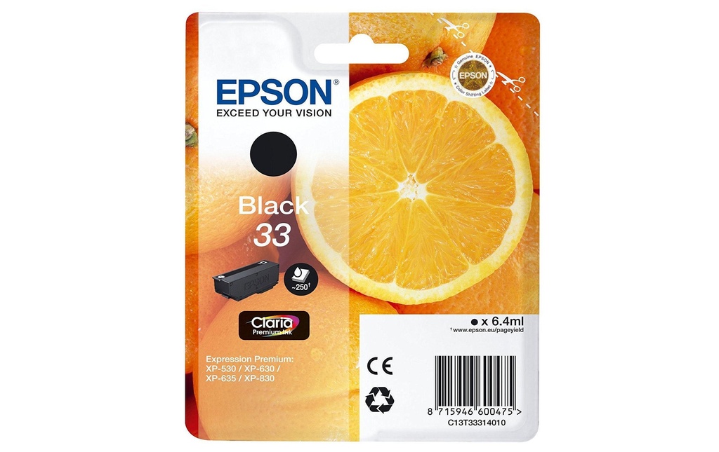 EPSON Epson cartouche encre 33 black