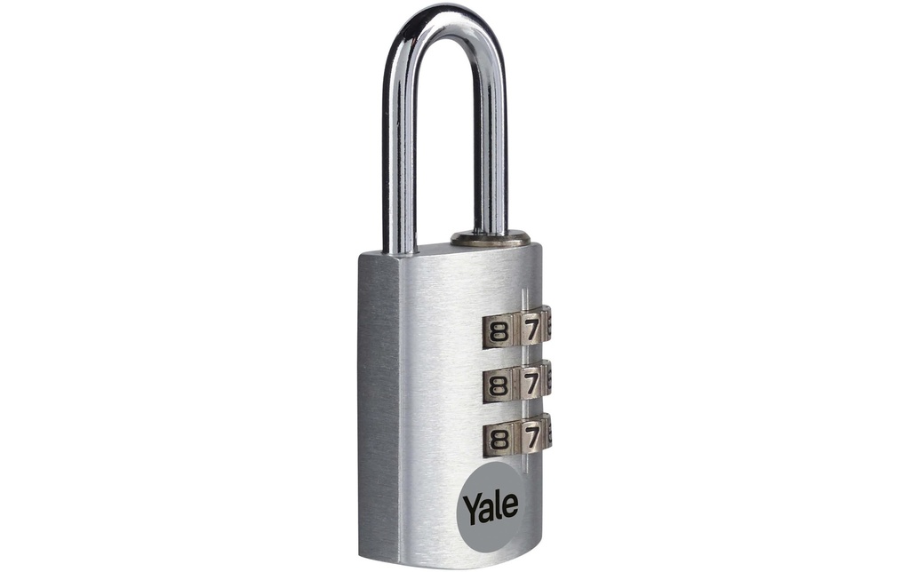 Yale Serrure à combinaison YE3CB 20/21 Argenté Aluminium/Acier