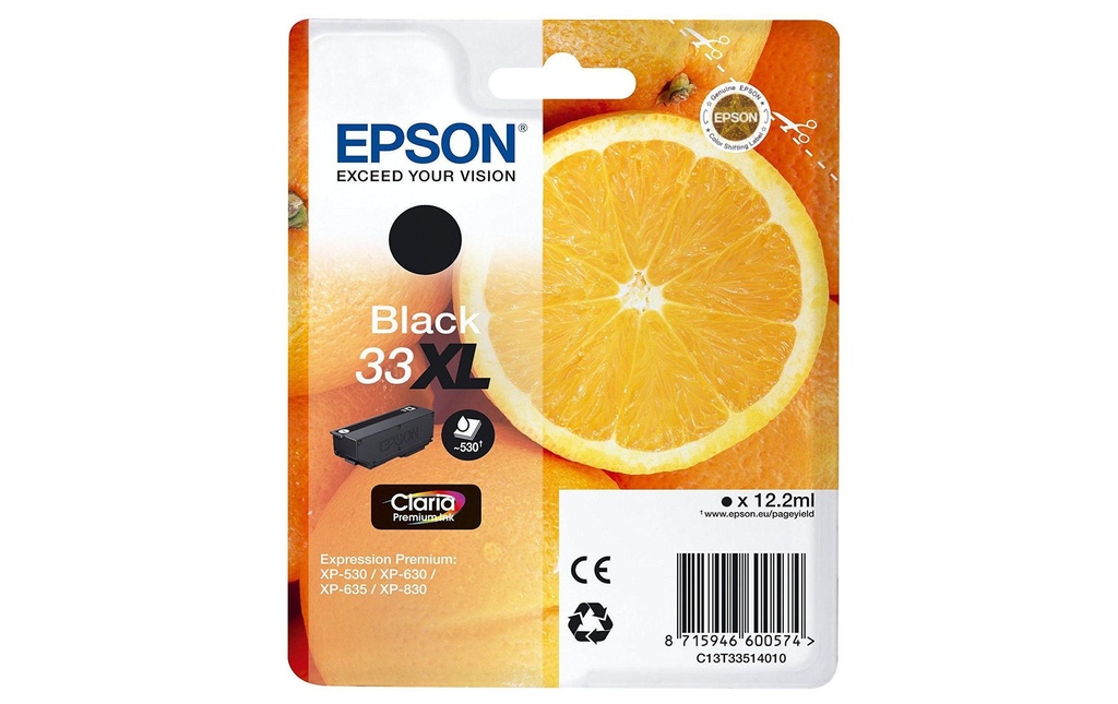 EPSON Epson cartouche 33XL black