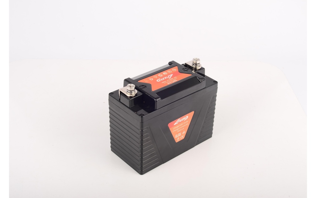LILEAD Batterie de moto MC14 MC14 LIFEPO4 12 V 300CCA 64 Wh