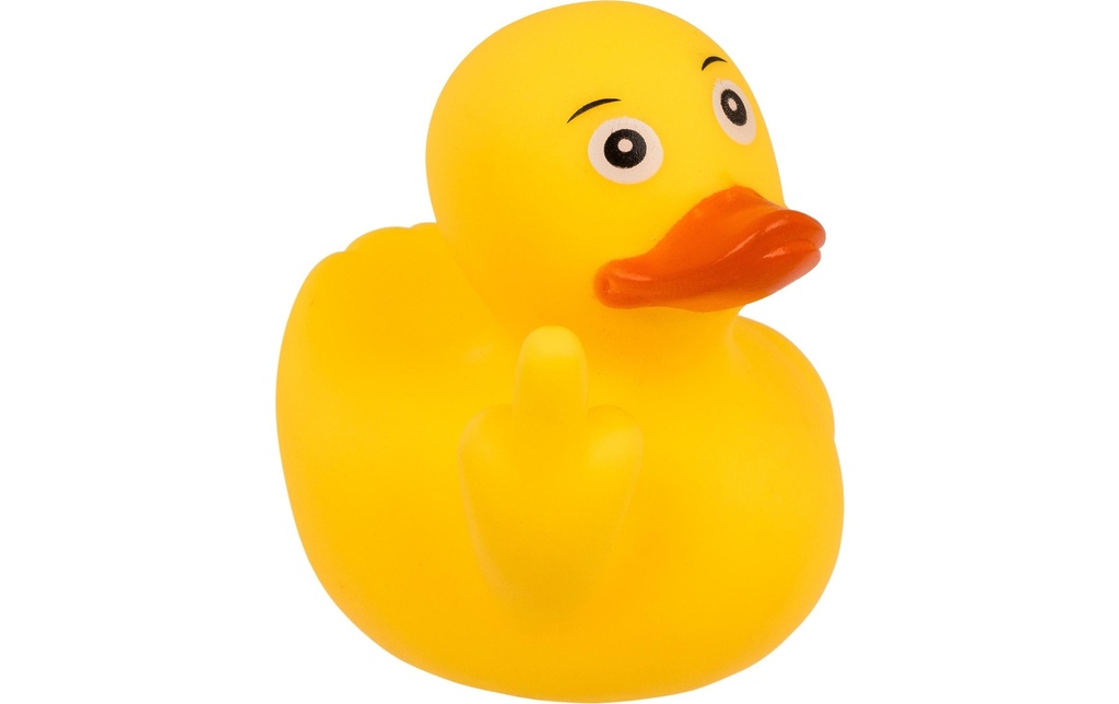 Trendcompany Canard de bain doigt du milieu
