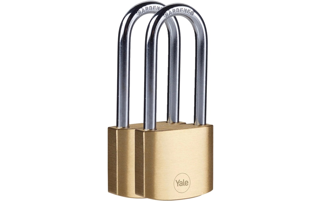 Yale Cadenas Y110B 30/47 ELB set de 2 pièces Doré Laiton/Acier