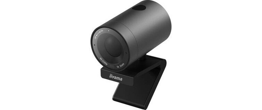 iiyama Caméra UC CAM10PRO-1 4K UHD 120 degrés USB-C 8MP 5x Zoom