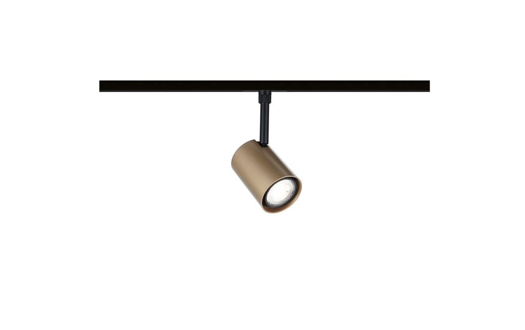 Paulmann URail Spot sur rail Luxe GU10, 10W 230 V or /noir