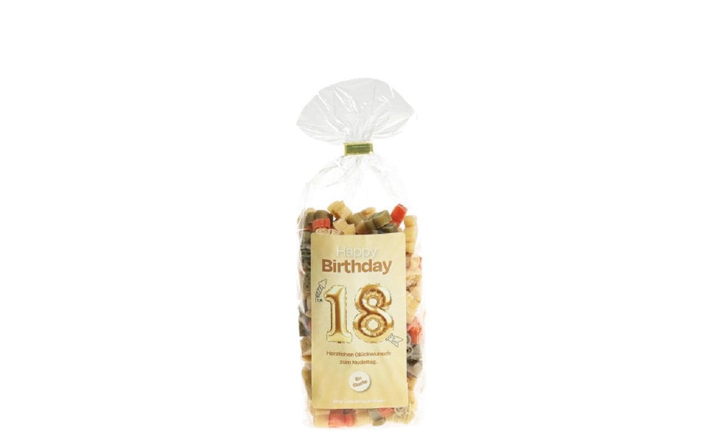 Trendcompany Pâtes 18e anniversaire