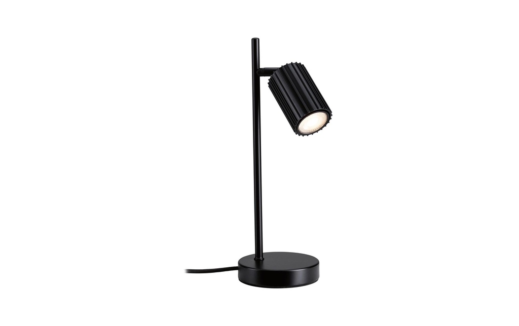 Paulmann Lampe de table Lirena GU10 max. 7W noir mat métal