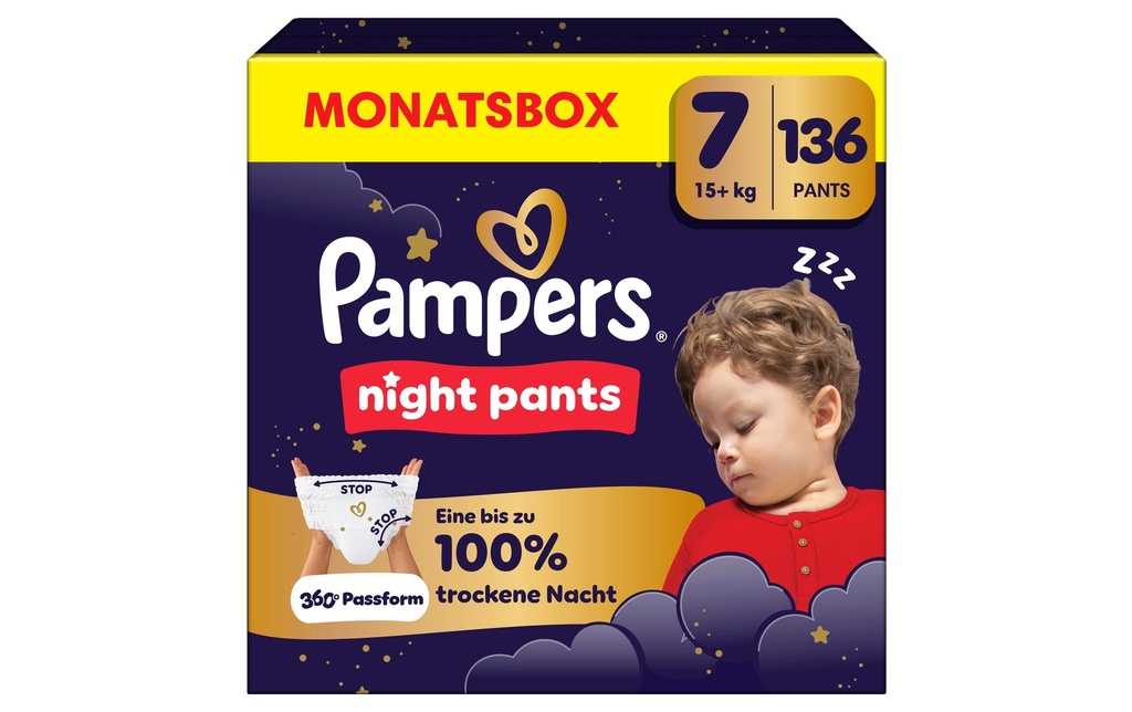 Pampers Baby Dry Night Pants Taille 7