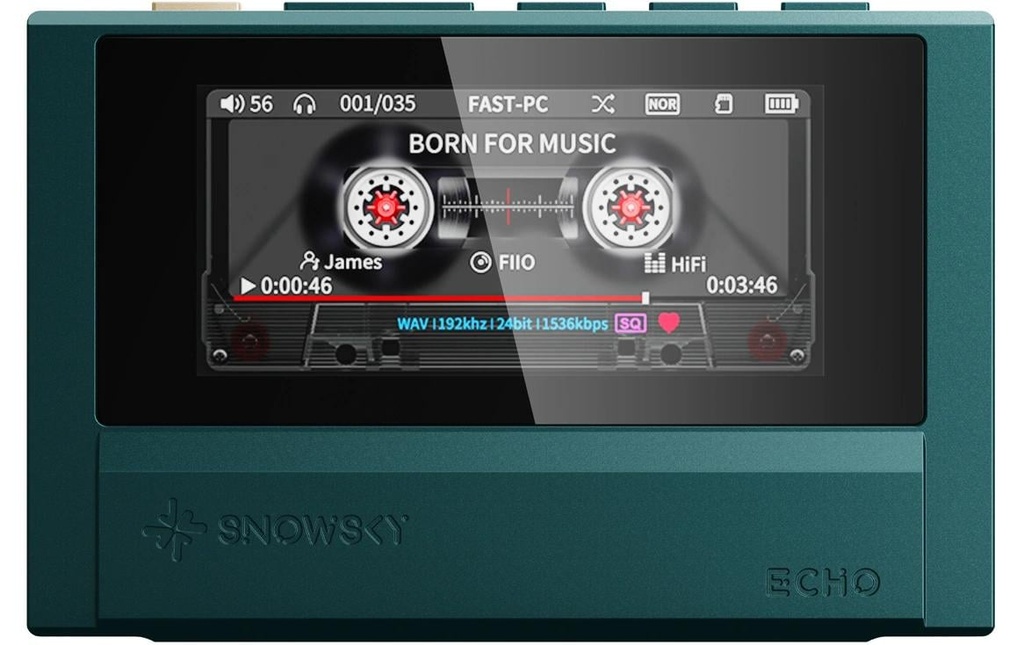 FiiO Lecteur haute résolution Snowsky ECHO Vert
