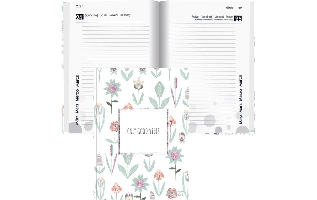 BIELLA Agenda scolaire 1J/1P Trend