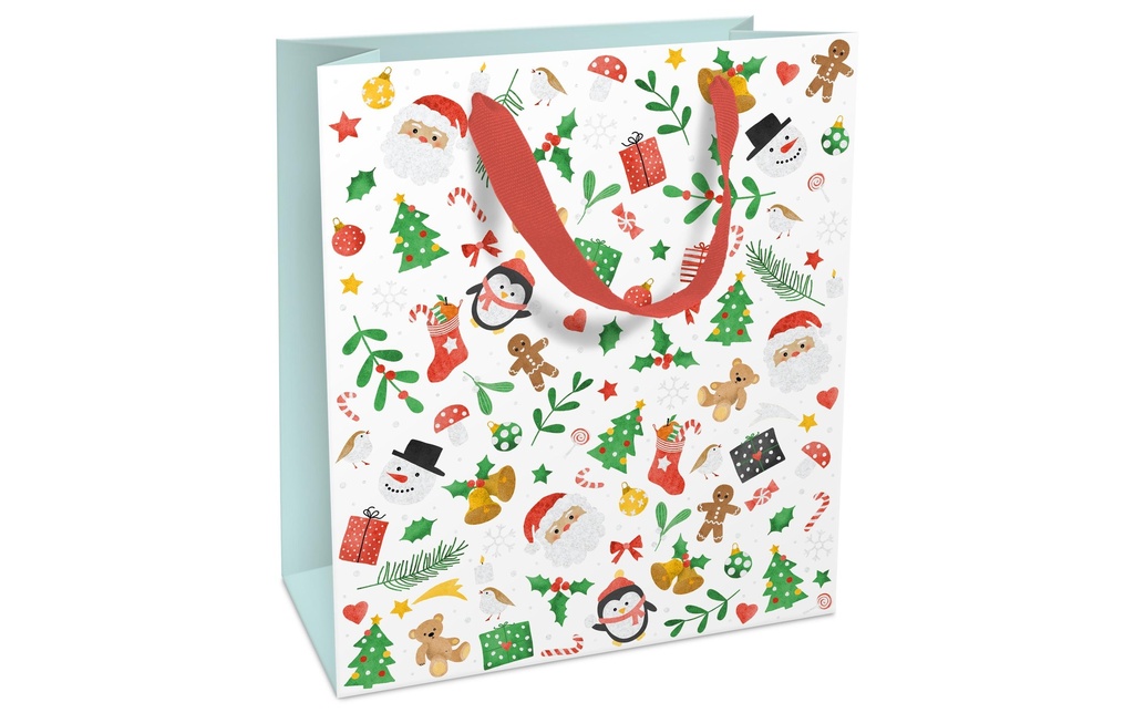 Braun + Company Sac cadeau Décembre 18 x 21 x 8 cm