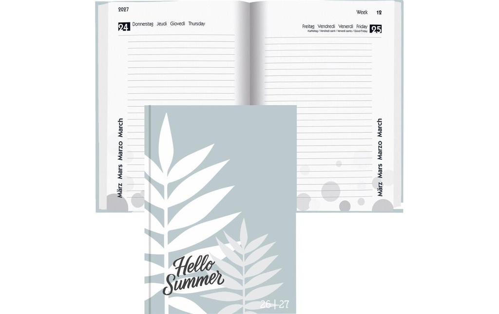 BIELLA Agenda scolaire 1J/1P Summer